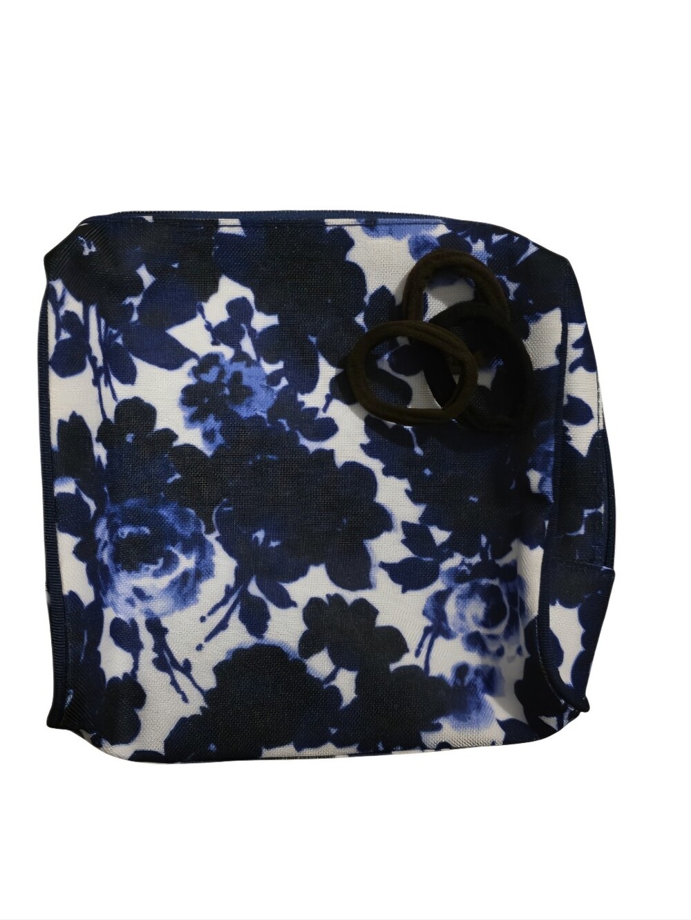 Women’s Blue Floral Tote Bag - Stylish Everyday Carry